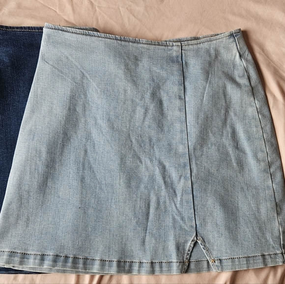 2 Wild Fable Jean mini skirts - Picture 2 of 5